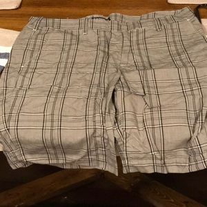Plaid shorts